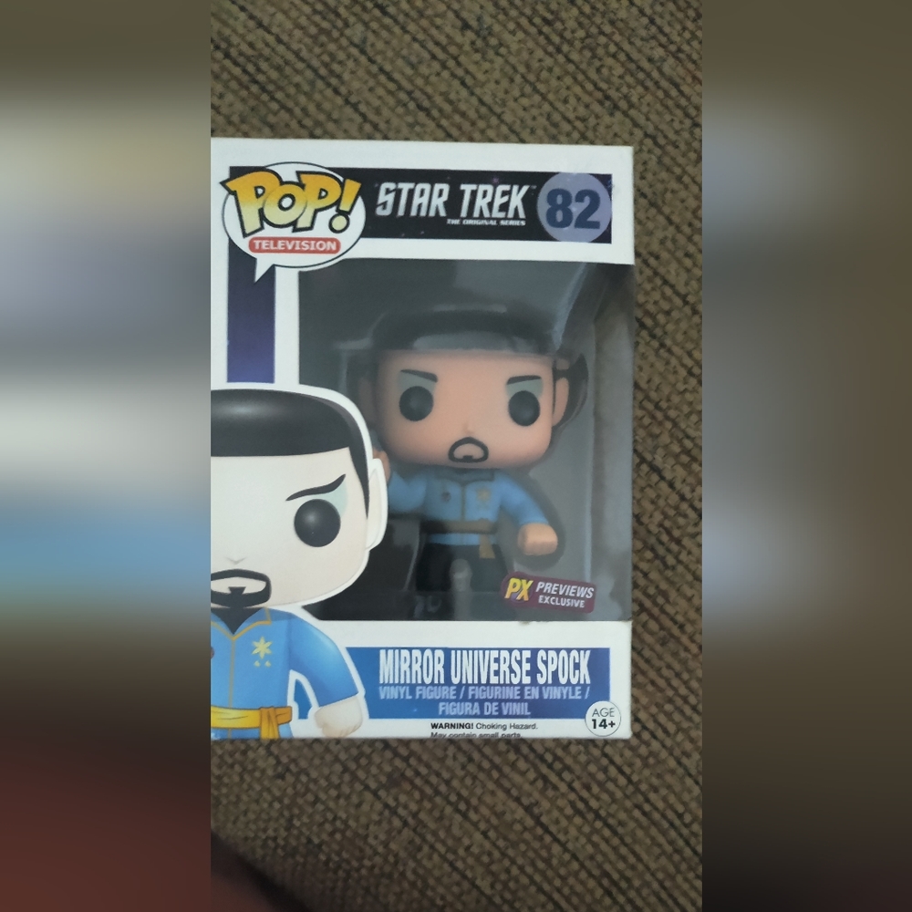 Funko Pop Star Trek #82 Mirror Universe Spock